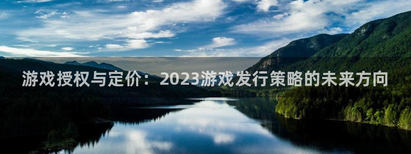 顺盈平台注册流程：游戏授权与定价：2023游戏发行策略的未来方向